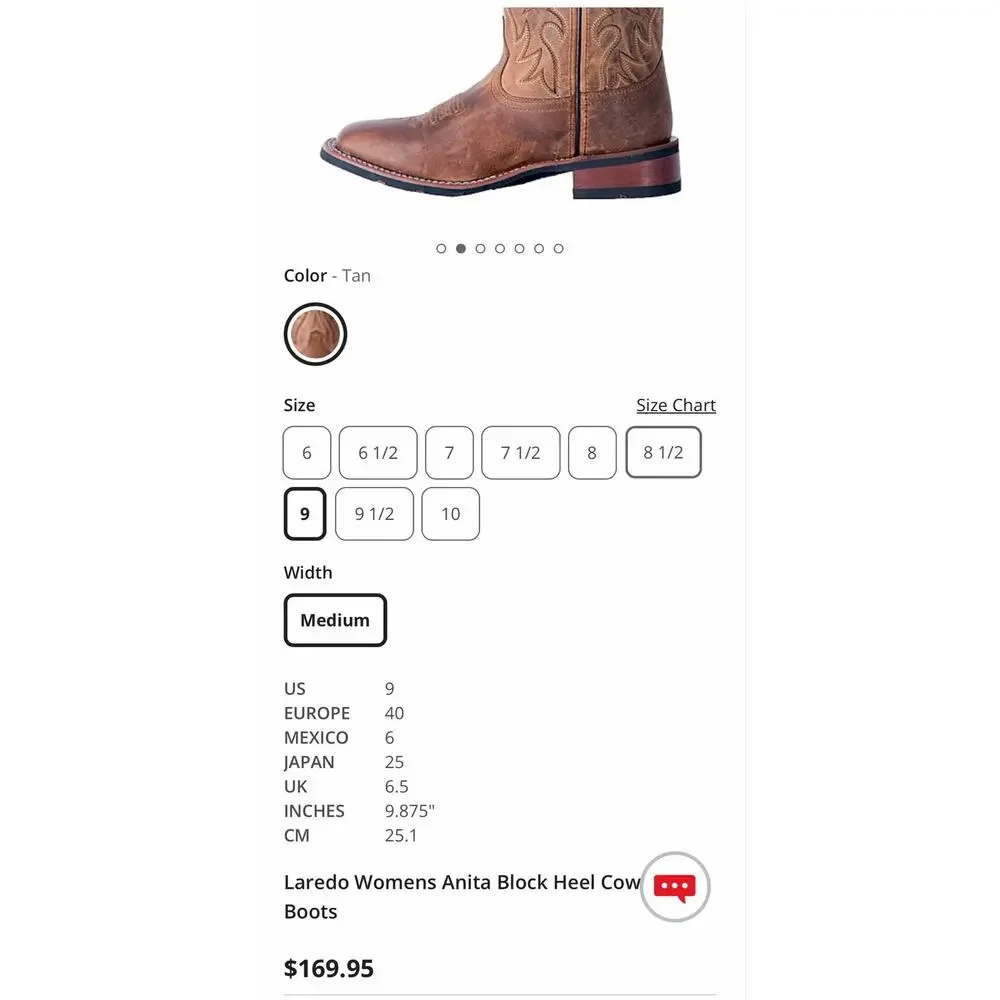 Laredo womens anita